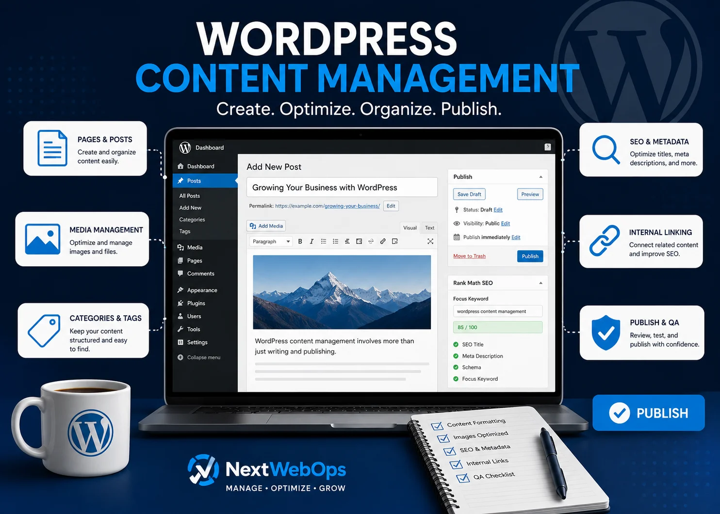 WordPress Content Management: A Practical Guide for Businesses